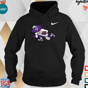 TCU Horned Frogs Black Football Hoodie